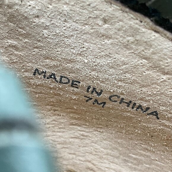 Jack Rogers Avery Olive Green Leather Suede Low Ankle Booties 7M - Picture 6 of 10